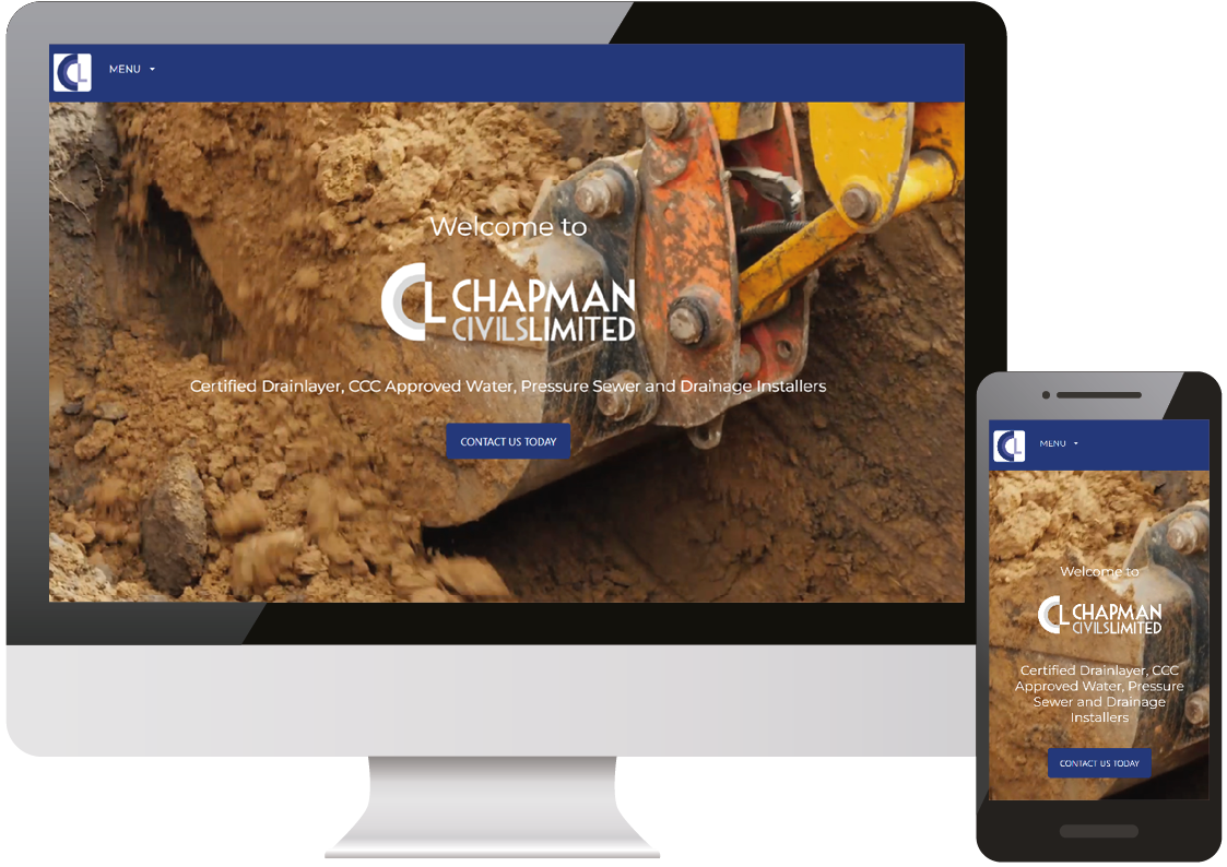 Chapman Civils Website Design