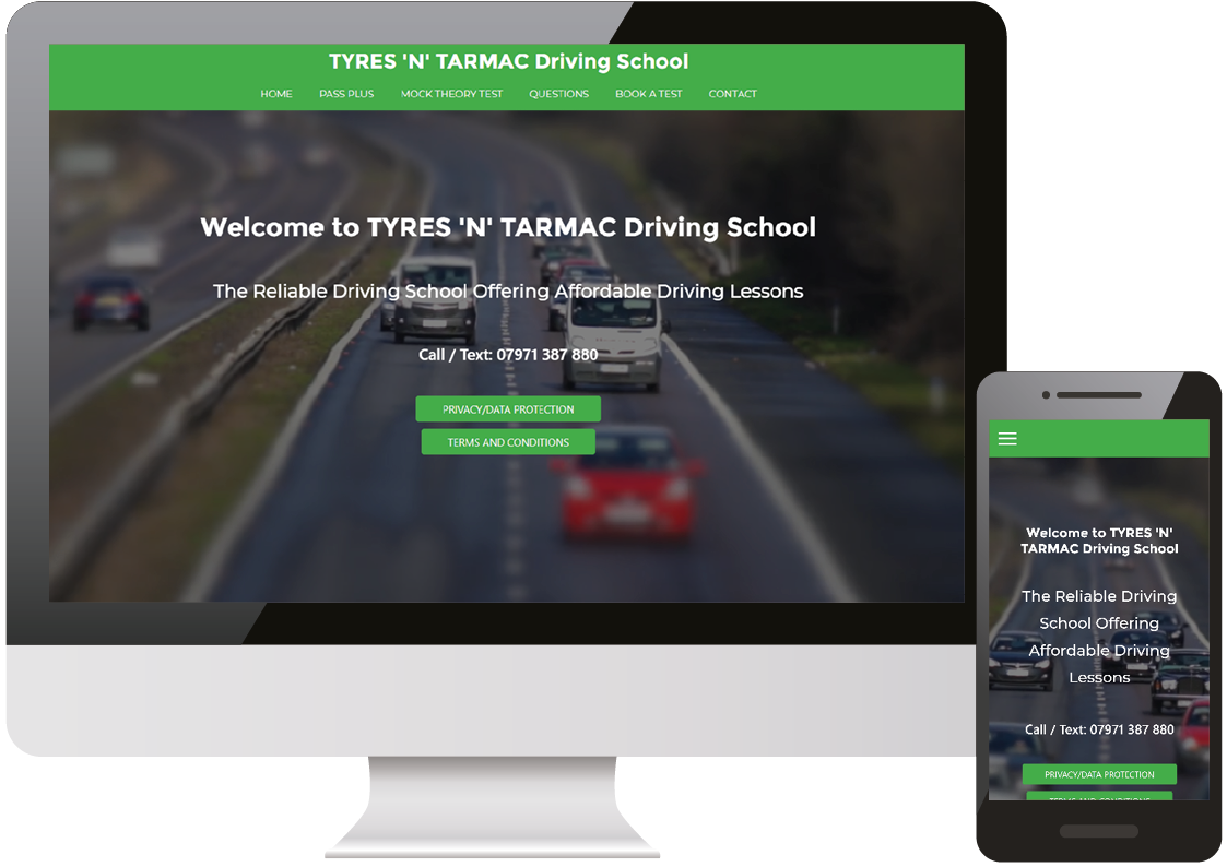 Tyres n Tarmac Website Design